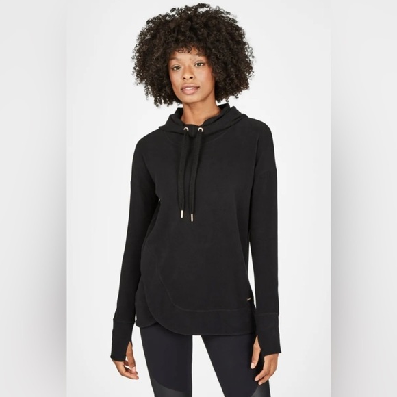 Sweaty Betty London Thumb Hole hoodie/ size Small - Picture 2 of 6